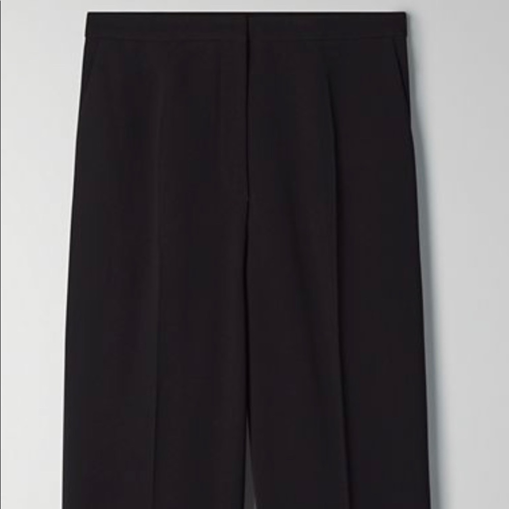 Aritzia Babaton black high waisted trousers
